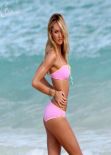 Candice Swanepoel in a Bikini - Victoria Secret Bikini Photoshoot in St. Barts