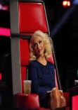 Christina Aguilera at The Voice Season 5 Live Show #8 & #9
