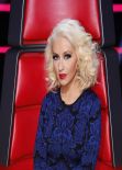 Christina Aguilera at The Voice Season 5 Live Show #8 & #9