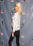 Christina Aguilera Red Carpet Photos - "The Voice" Season 5 Top 12 event Universal City