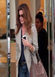 Cindy Crawford Street Style - Shopping in Beverly Hills - Nov. 2013