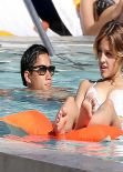 Eiza Gonzalez in a Bikini - Relax Pool Side in Miami - November 2013