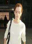 Emma Watson Street STyle - at Heathrow Airport in London - November 2013