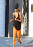 Eva Longoria Goes Jogging in Los Angeles