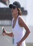 Eva Longoria Jogging in Malibu - November 2013
