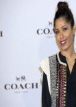 Freida Pinto Attends the Opening of Coach in Madrid - November 2013
