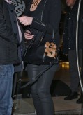 Helen Flanagan Street Style - Out for Dinner at Lush Italian Restaurant in central Manchester