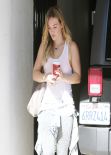 Hilary Duff - Leaving the Gym in Studio City - November 2013 