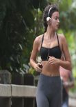 Irina Shayk out jogging in Miami