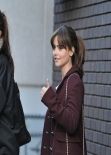 Jenna-Louise Coleman Street Style - After Appearing on the 