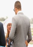 Jesinta Campbell at Emirates marquee Oaks Day in Melbourne