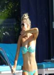 Joanna Krupa in a Bikini - Miami - November 2013
