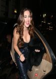Kelly Brook Night Out in London - November 2013