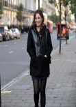 Kelly Brook Street Style - Out in London - November 2013