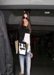 Kendall Jenner in Jeans at LAX Airport - November 2013
