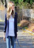 Kristin Cavallari Srteet Style - Stroll in Chicago - November 2013