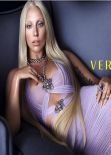 Lady Gaga Photoshoot for Versace Spring 2014