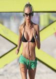 Laura Cremaschi Hot Photos - Exercising in Miami Beach - November 2013