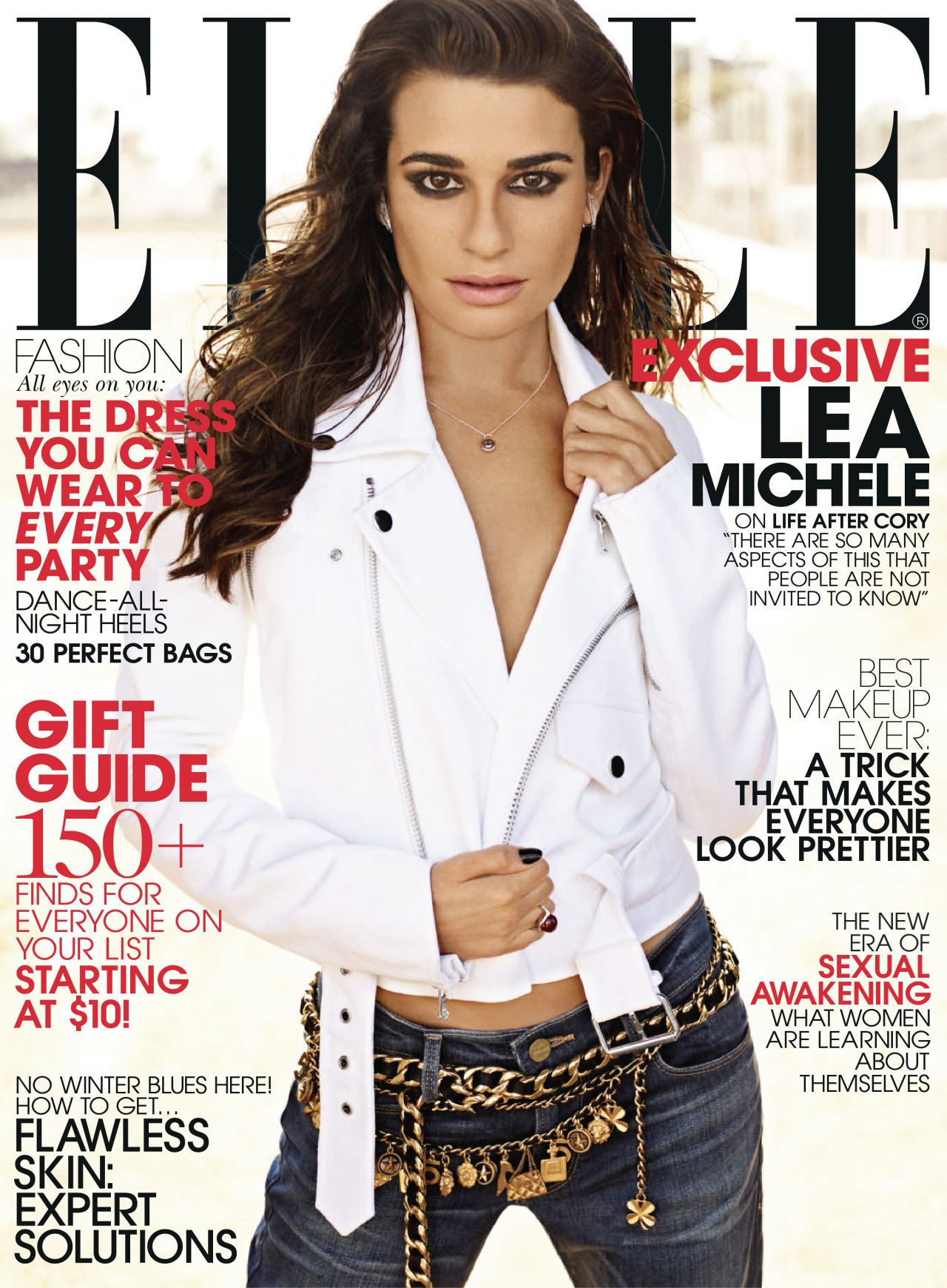 Lea Michele - ELLE Magazine - December 2013 Issue