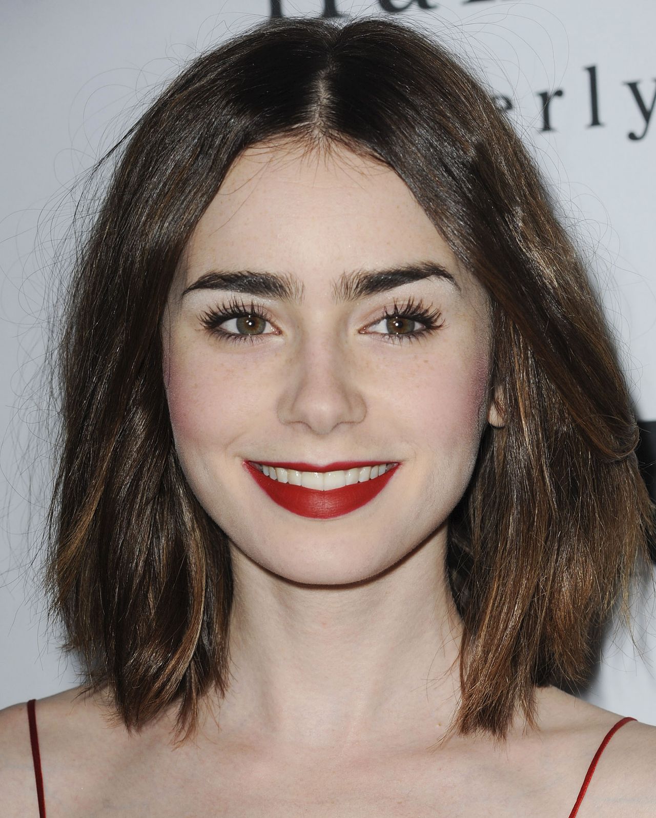 Lily Collins Red Carpet Photos - FLAUNT Magazine Issue Party in Beverly ...