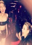 Miley Cyrus - 21st Birthday Party at Beacher