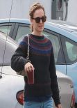 Natalie Portman Casual Style  - Out in West Hollywood - November 2013