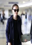 Natalie Portman Street Style - at LAX Airport - November 2013