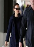 Natalie Portman Street Style - at LAX Airport - November 2013
