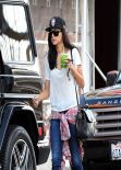 Naya Rivera Street Style - Out in Los Angeles
