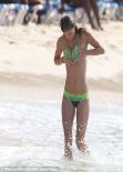 Nina Agdal Bikini Candids - Barbados - November 2013