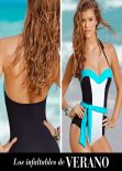 Nina Agdal Bikini Photoshoot - Leonisa Swimwear - Fall 2013