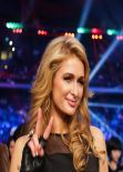 Paris Hilton at Manny Pacquiao of the Philippines fight with Brandon Rios - November 2013