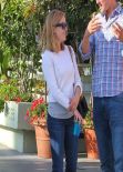 Reese Witherspoon in a Jeans - at The Ivy in Santa Monica