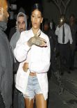 Rihanna Street Style - Out in Los Angeles - November 2013