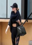 Rosie Huntington-Whiteley Gym Style - Leaving the Gym in Studio City - November 2013