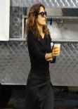 Salma Hayek on set of HOW TO MAKE LOVE LIKE AN ENGLISHMAN in Los Angeles