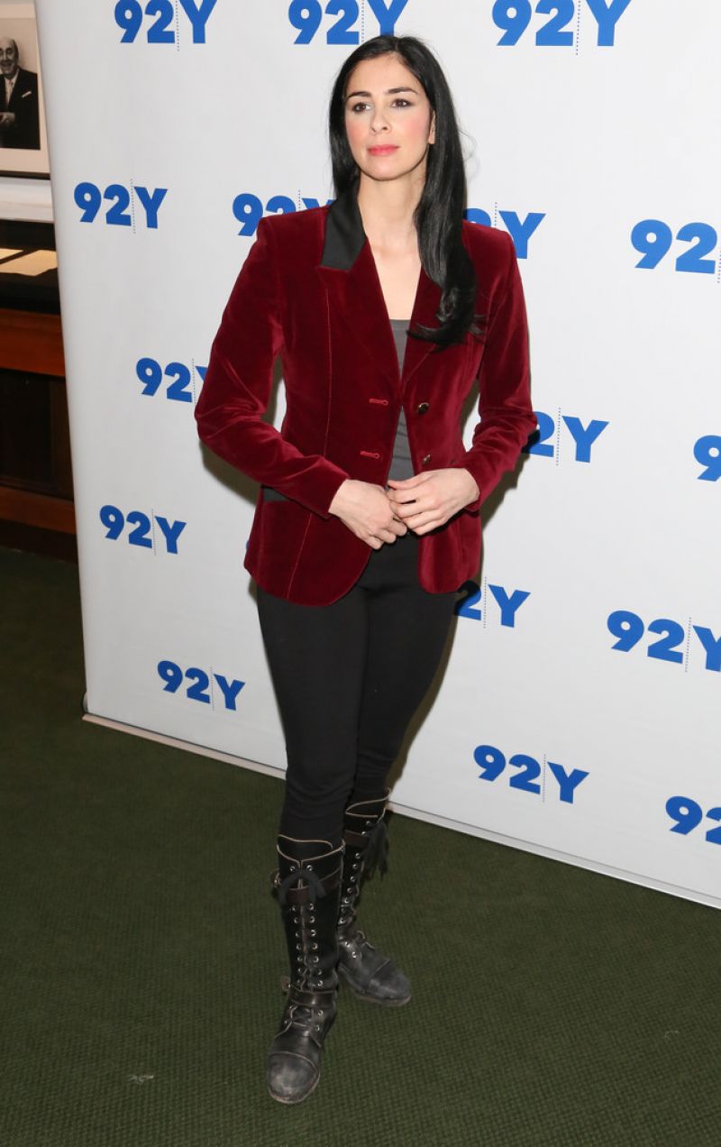 Sarah Silverman at 92Y in New York City - November 2013 • CelebMafia