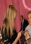Toni Garrn - Backstage Victoria’s Secret Fashion Show in New York City