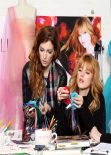 Bella Thorne & Dani Thorne - Meeting for Sherri Hill Collection in Hollywood - December 2013