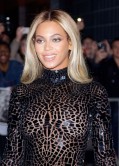 Beyonce Knowles Style for a Party for Her New Album "Beyoncé" at SVA Theater in New York City