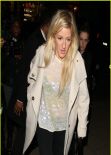 Ellie Goulding Style - Leaving Restaurant 34 in London - December 2013