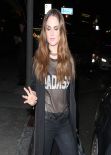 Joanna JoJo Levesque Street Style - Outside Bootsy Bellows in Hollywood - December 2013