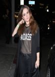 Joanna JoJo Levesque Street Style - Outside Bootsy Bellows in Hollywood - December 2013