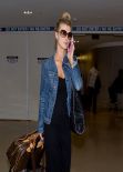 Joanna Krupa Street Style - At LAX Airport - December 2013