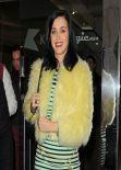 Katy Perry Street Style - Leaving Kiss FM Radio Station in London - December 2013