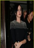 Katy Perry Style - Leaving Restaurant 34 in London - December 2013