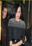 Katy Perry Style - Leaving Restaurant 34 in London - December 2013