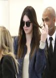 Kendall Jenner Street Style - at LAX Airport - December 2013