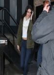 Kendall Jenner Street Style - New York City - December 2013 