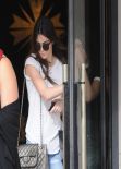 Kendall Jenner Street Style - Shopping in West Hollywood - December 2013